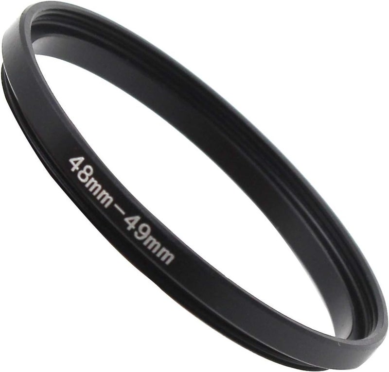 Mecion Step Up Rings Adapter 48mm to 49mm Step-Up Lens Adapter Ring For Filters - Image 1